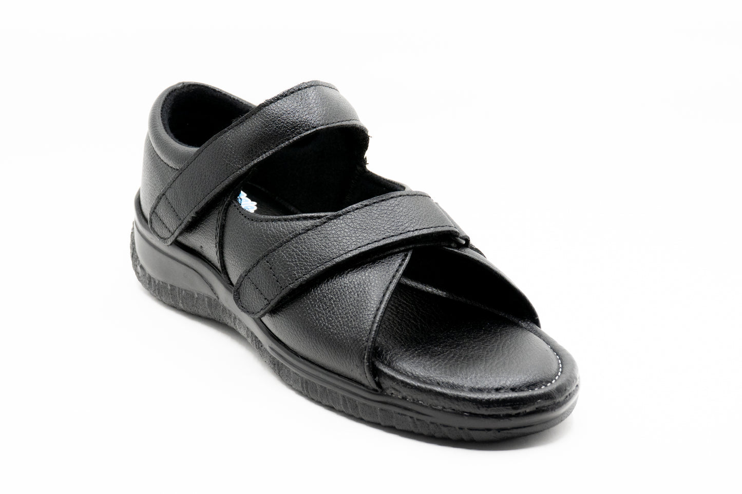 E-5160 NR Calzado Clínico, ancho y punta cómoda. Ideal para pie diabético, con juanetes, artritis o pie Charcot.