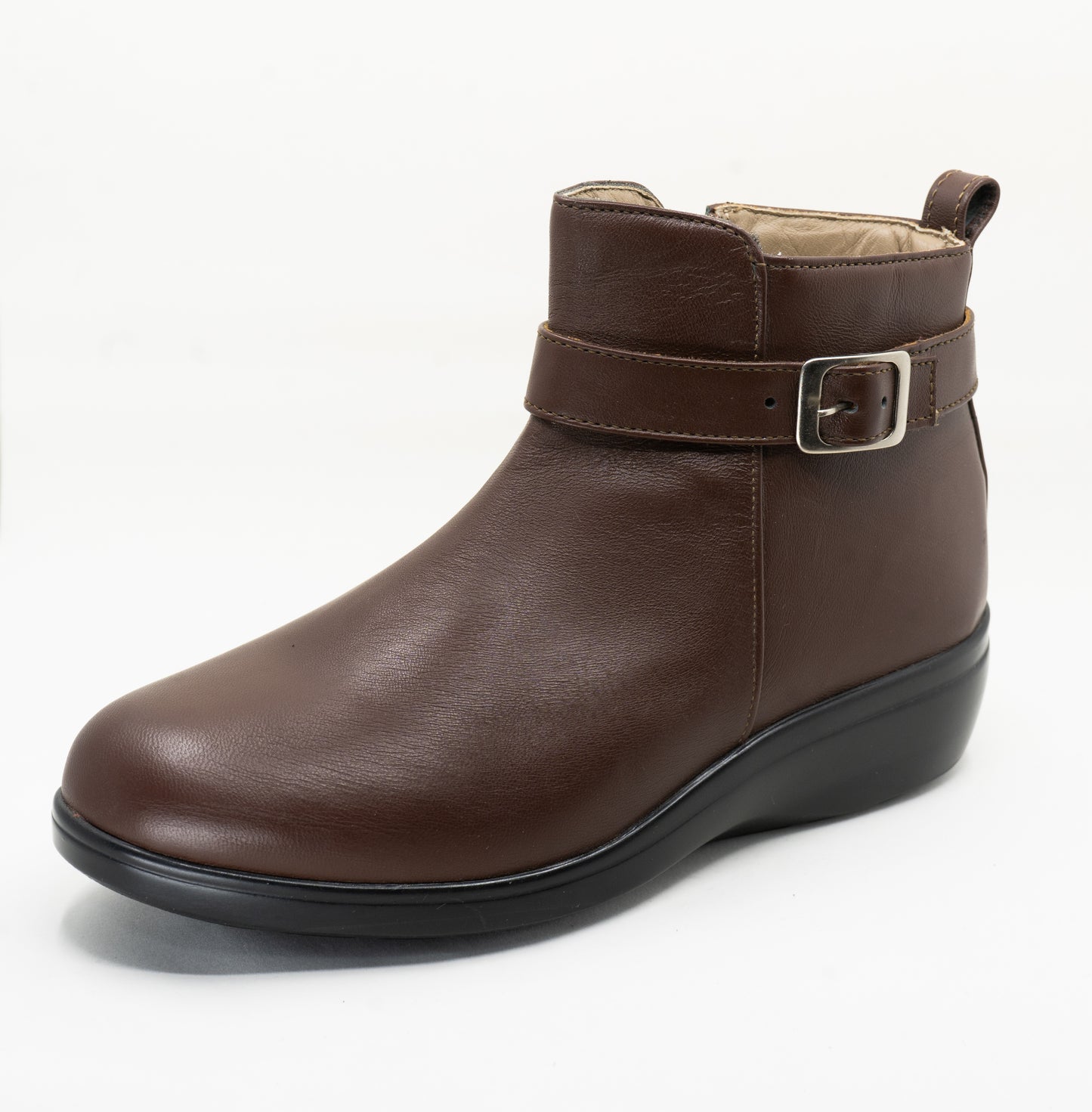 E-7594 Zapato para Dama, Casual, ancho, piel suave y plantilla memory. Ideal para pie diabético, ancho o cansado. (Copia) (Copia) (Copia)