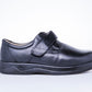Zapatos cómodos, con velcro, negros para Hombre - Modelo 7707