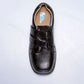 Zapatos cómodos, con velcro, negros para hombre – Modelo 7718