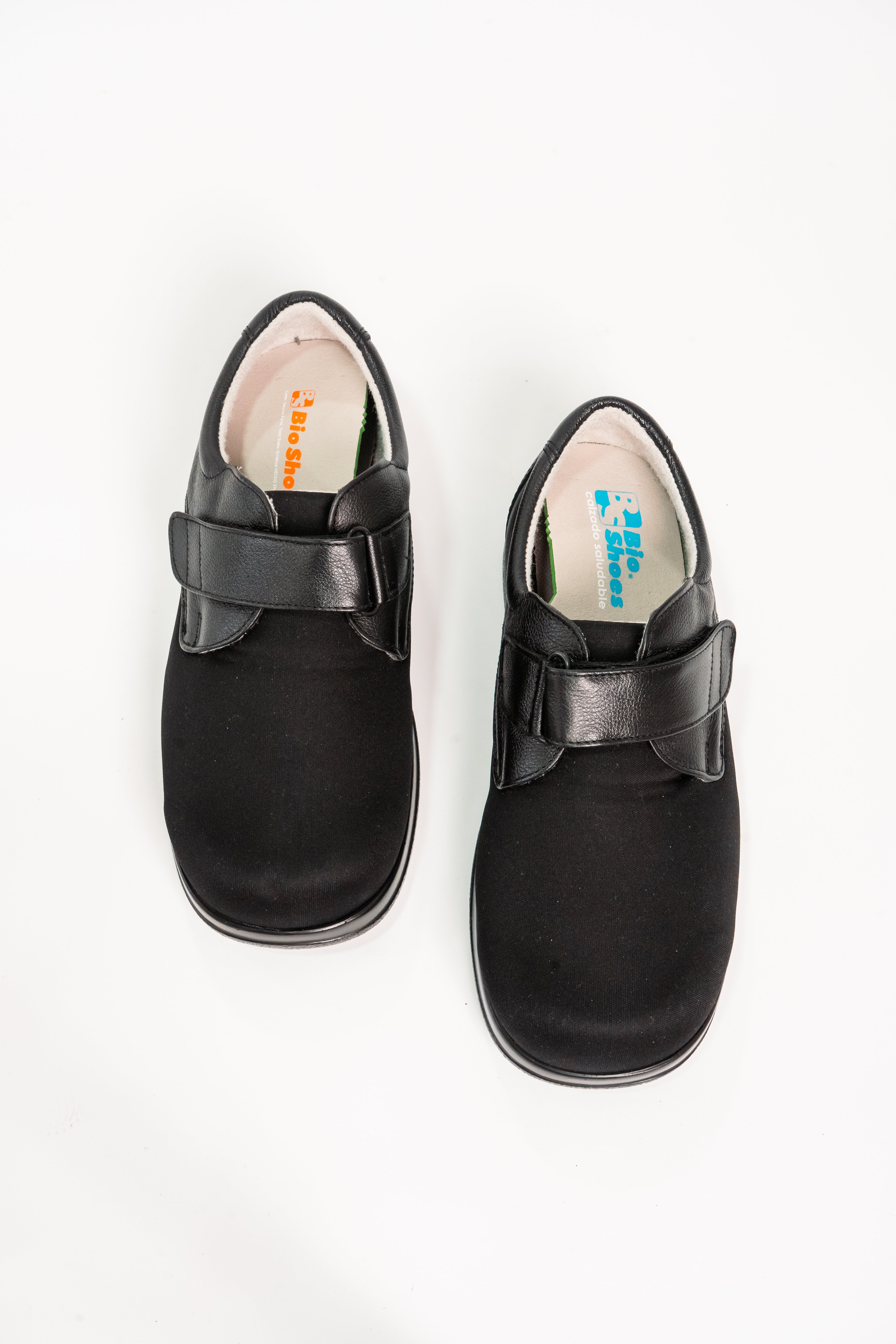 Zapato Velcro licra negro