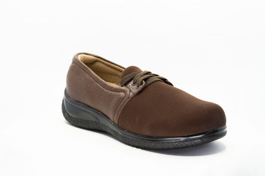 E-5138 Calzado Clínico, ancho y punta cómoda. Ideal para pie diabético, con juanetes, artritis o pie Charcot.