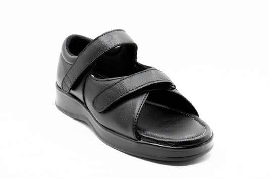 E-5160 Calzado Clínico, ancho y punta cómoda. Ideal para pie diabético, con juanetes, artritis o pie Charcot.