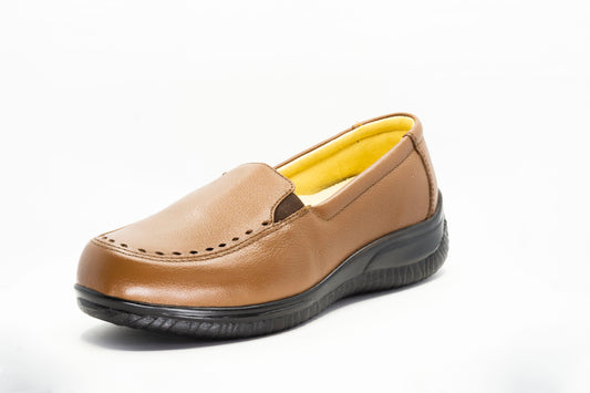 E-6132 Calzado Preventivo para Dama , ancho y punta cómoda. Ideal para pie diabético, ancho o cansado.