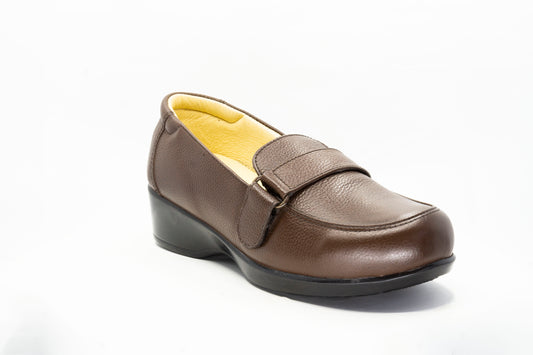 E-6139 Calzado Preventivo para Dama , ancho y punta cómoda. Ideal para pie diabético, ancho o cansado.