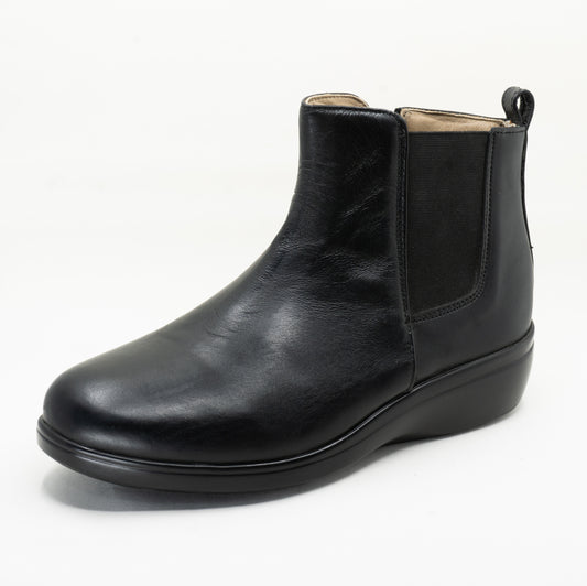 E-7593 Zapato para Dama, Casual, ancho, piel suave y plantilla memory. Ideal para pie diabético, ancho o cansado. (Copia)