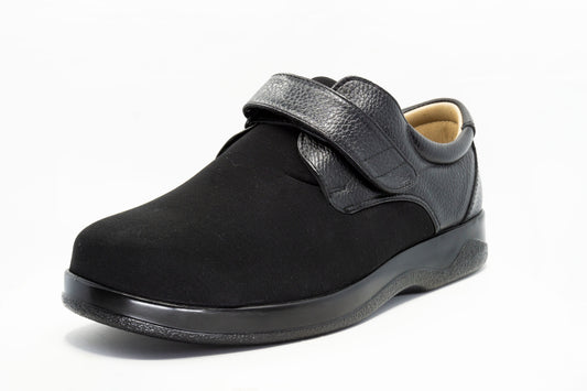 E-7705 Clínico, Extra ancho y punta cómoda. Ideal para pie diabético, con artritis, juanetes o pie Charcot.
